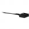 Inter-Tech 88885539 Argus RS-141 RGB korpuso ventiliatorius, 140x140x25 mm, 1200 aps./min., juodas