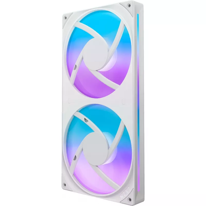 Ventiliatorių blokas NZXT RF-U28HF-W1 140mm 2000 RPM 98.61 CFM baltas