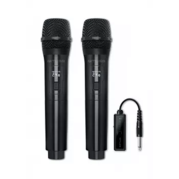 Muse MC-50 WI belaidžių mikrofonų rinkinys (2 vnt.) juodas