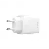 USB-C kelioninis įkroviklis FIXED FIXC30N-C-WH — 30W kompaktiškas USB-C maitinimo adapteris su vienu greito įkrovimo prievadu