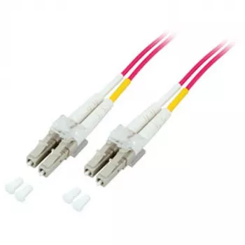 EFB-Elektronik Duplex Jumper LC-LC OM4 50/125µ, LSZH, erika Violet, 2.0mm, 5m