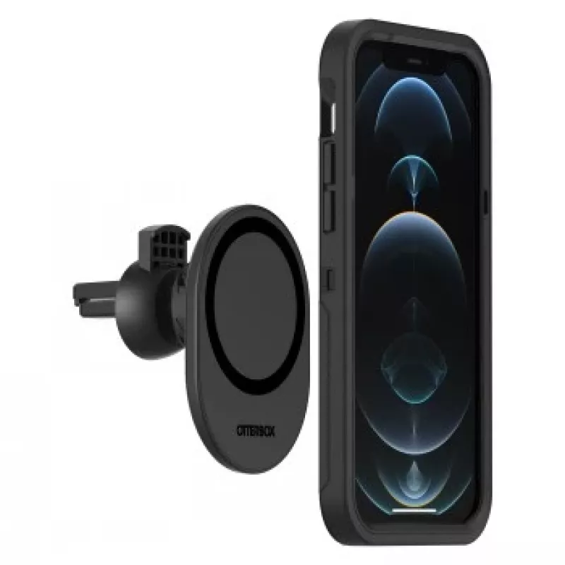 OtterBox – Mobiliojo telefono laikiklis automobiliui – MagSafe – Juoda – Apple iPhone 12, 12 mini, 12 Pro, 12 Pro Max