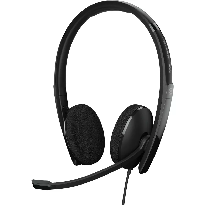 EPOS | SENNHEISER ADAPT 160T USB II ausinės su laidu, lankeliu, biurui/skambučių centrui, USB-A, juodos
