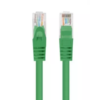 Patchcord Cat.5e UTP 1m žalias 10 vnt. PCU5-20CC-01