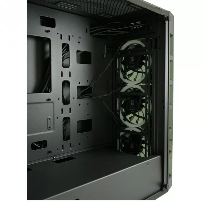 LC Power Gaming 709B Solar_System_X - korpusas - ATX - be maitinimo šaltinio - juodas - USB/Audio (LC-709B-ON)