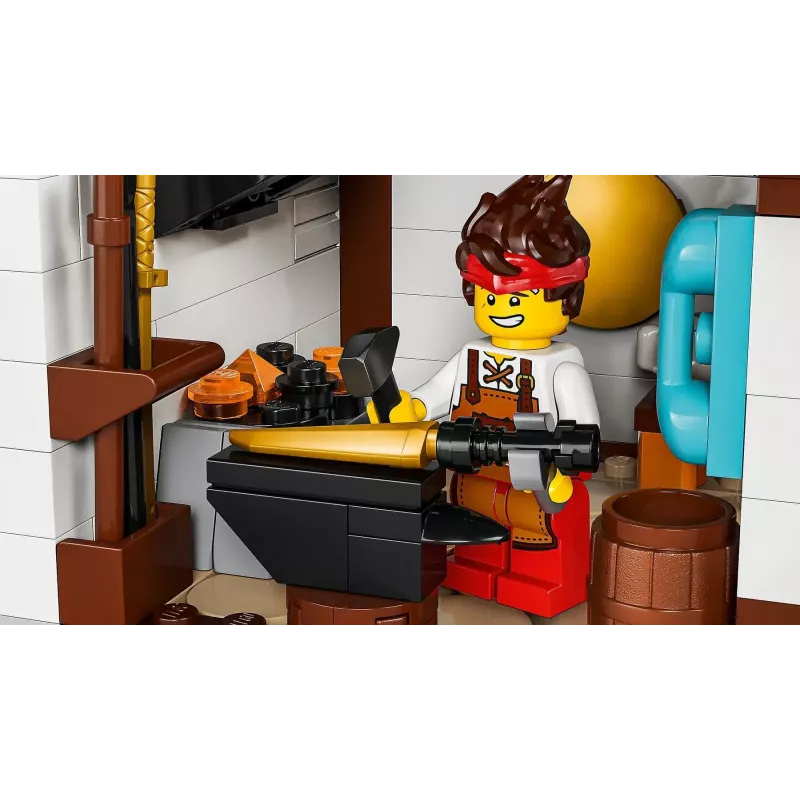LEGO NINJAGO 71858 Keturių ginklų kalvė – 15-mečio leidimas