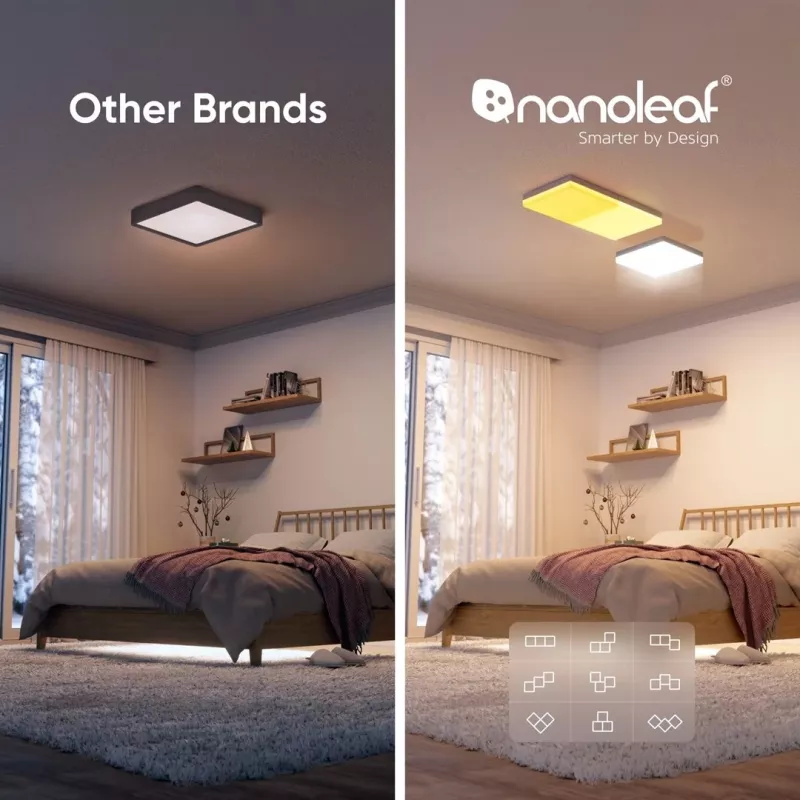 Nanoleaf NF083E00-1SL protingos lubinės šviesos plokštė