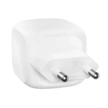 Sieninis įkroviklis Belkin WCH019KQWH 50W Dual USB-C PD PPS