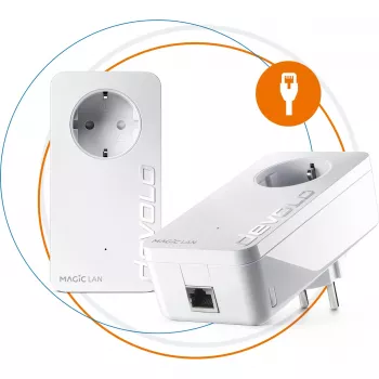 Ethernet LAN pradžios rinkinys Devolo Magic 1 LAN 1-1-2
