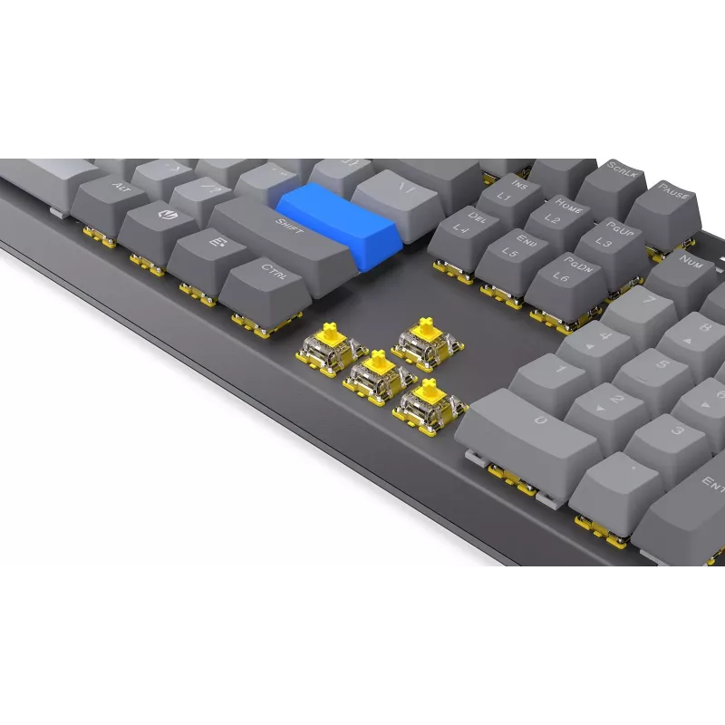 Belaidė klaviatūra ENDORFY Thock V2, Yellow by Gateron