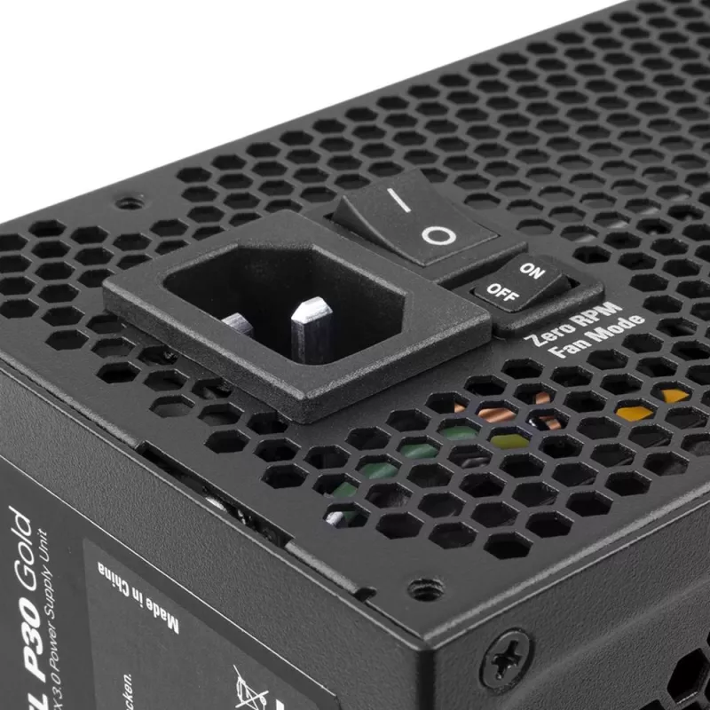 Sharkoon Rebel P30 Gold maitinimo blokas 1300 W 20+4 pin ATX ATX juodas