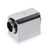 Vandens aušinimo jungtis Alphacool 17584 Žalvaris Chromas 23,5mm x 31mm x 18,5mm