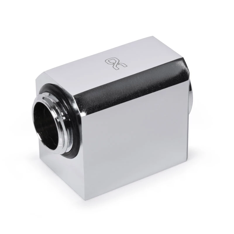 Vandens aušinimo jungtis Alphacool 17584 Žalvaris Chromas 23,5mm x 31mm x 18,5mm