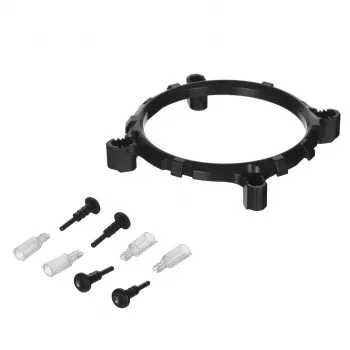 CPU aušintuvas AEROCOOL PGS Rave 4 FRGB 120 mm ventiliatorius, 4 šilumos vamzdeliai, ARGB, 120×25 mm, 1800 RPM, 12 V, 0,5 A