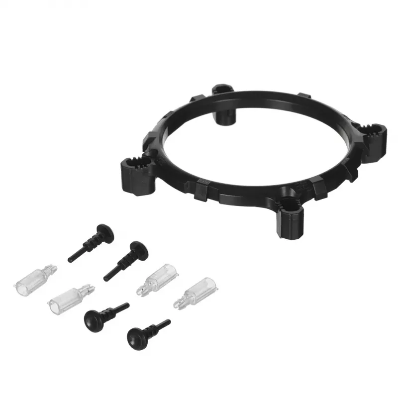 CPU aušintuvas AEROCOOL PGS Rave 4 FRGB 120 mm ventiliatorius, 4 šilumos vamzdeliai, ARGB, 120×25 mm, 1800 RPM, 12 V, 0,5 A