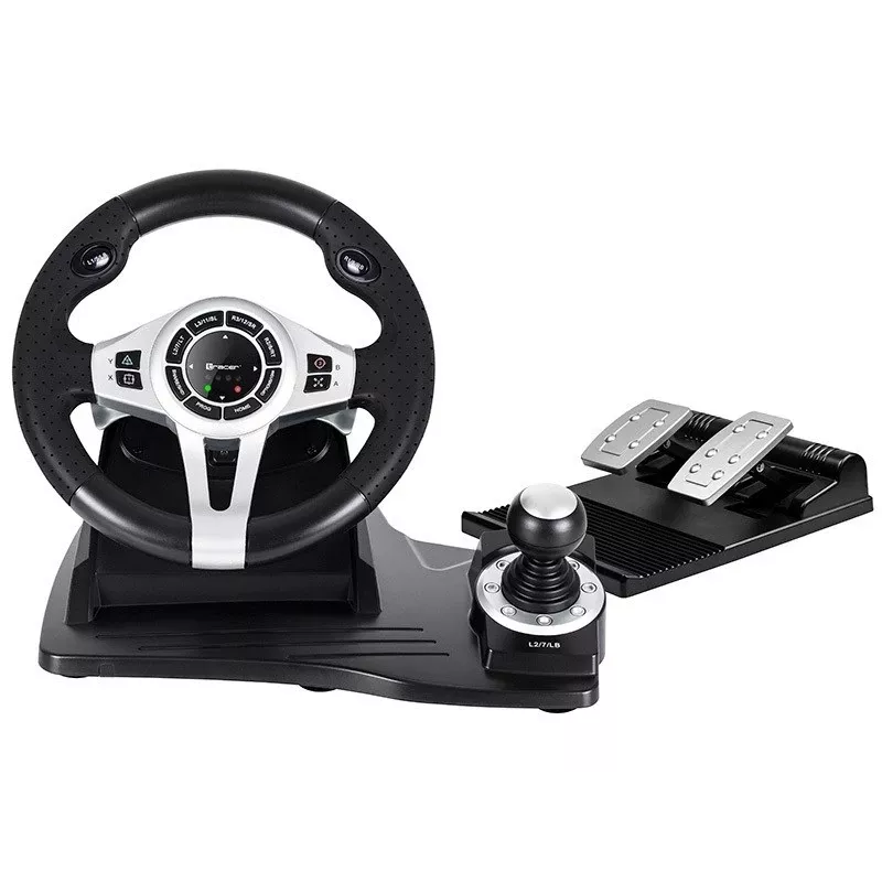 Tracer TRAJOY46524 Žaidimų vairas su pedalais, PlayStation 4, PlayStation 3, PC