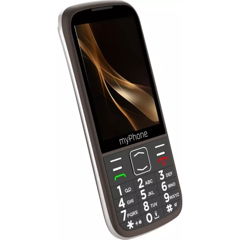 myPhone Halo 4 Plus LTE Praline Collection Ruda | 3.5 colio | IPS | 48 MB | 128 MB | Dual SIM | MicroSD | 3G | Bluetooth | 2 MP | 2500 mAh