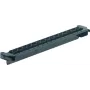 Hager VZ711. Länge: 24 cm, Breite: 42 mm, Höhe: 32 mm. Produktfarbe: Schwarz (VZ711)