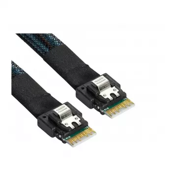 Supermicro Breakout Cable CBL-MCIO-1275S4Y MCIO x8 (STR) į 2x SlimSAS x4 (STR) SFF8654 75/75cm