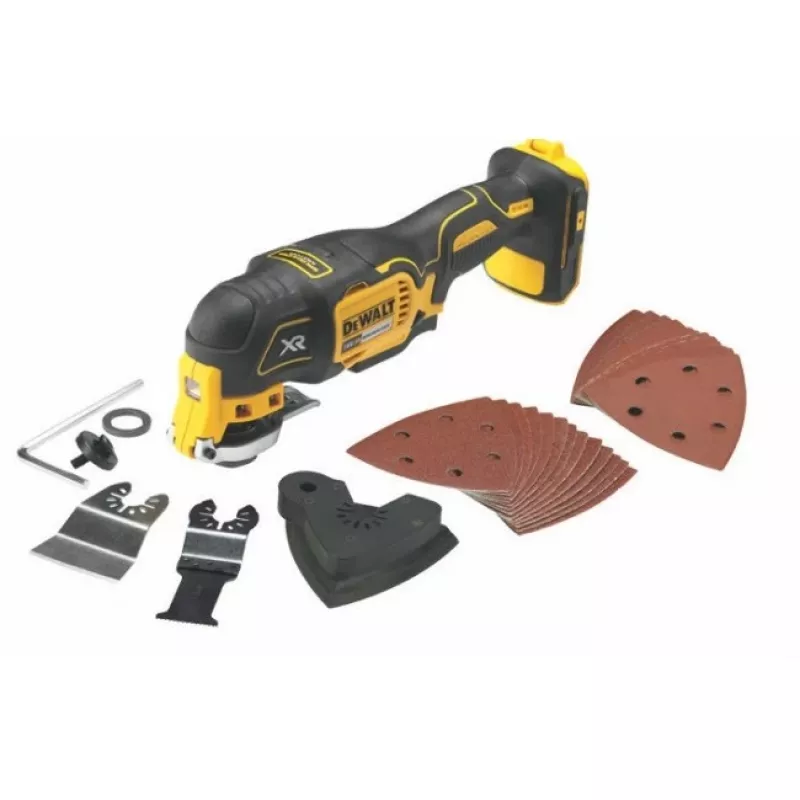 Šlifavimo mašina DeWALT DCS355N 18V belaidis multivibracinis įrankis, 31 cm plotis, 20 000 OPM, 1,06 kg