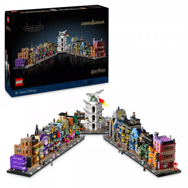 LEGO HARRY POTTER 76444 Burtų gatvės burtininkų parduotuvės