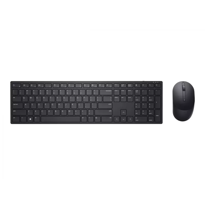 Belaidis klaviatūros ir pelės rinkinys Dell KM5221W Wireless, juodas