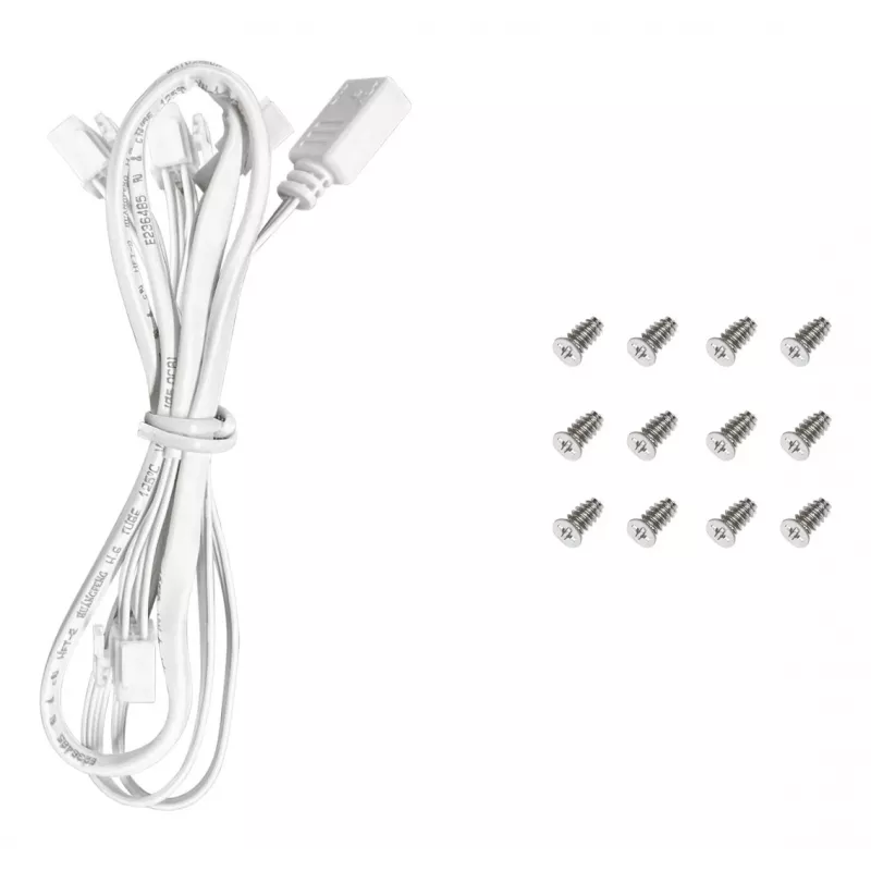 12 cm korpuso ventiliatorius DeepCool FL12 WH — 3 vnt. rinkinys, 120×120×25 mm, 2150 RPM, 55 CFM, Fluid Dynamic Bearing, PWM, kelių spalvų LED, 4 kontaktų