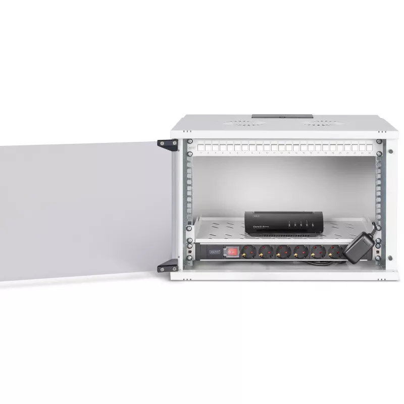 Tinklo spintelė DIGITUS DN-49202-SET 483 mm 7U 540×400 mm