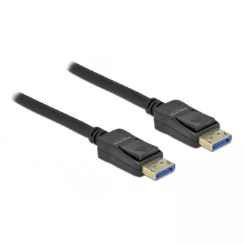 Delock DisplayPort kabelis - DisplayPort (M) į DisplayPort (M) - DisplayPort 2.0 - 3,0 m - Palaiko 10K 60 Hz (10 240 x 4320) - Juoda (80263)