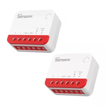 Išmanusis „ZigBee“ žaliuzių valdiklis Sonoff MINI-ZBRBS (2 vnt. pakuotė)