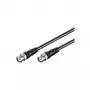 Microconnect BNC-BNC 1m M-M juodas (50423)