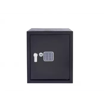 Saugos seifas Yale YSV/390/DB2 – 40 L plieninis seifas, juodas, kombinacinis užraktas, montavimas į grindis/sieną
