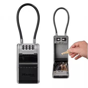 MASTERLOCK Raktų dėžutė 5482EURD su nuimamu laikikliu, atspari oro sąlygoms