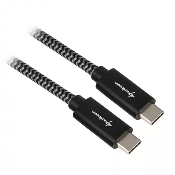Sharkoon USB 3.2 Gen 2 laidas USB-C kištukas > juoda/pilka 1 metras