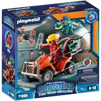 Žaislų rinkinys Dragons the Nine Realms Icaris Quad Set Playmobil 71085