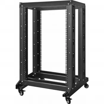 Atviro rėmo stovas Inter-Tech SRB-6618 18U juodas 400 kg talpa