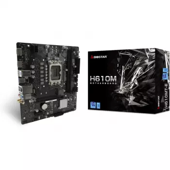 Biostar H610MTE DDR4 LGA1700 Micro-ATX pagrindinė plokštė