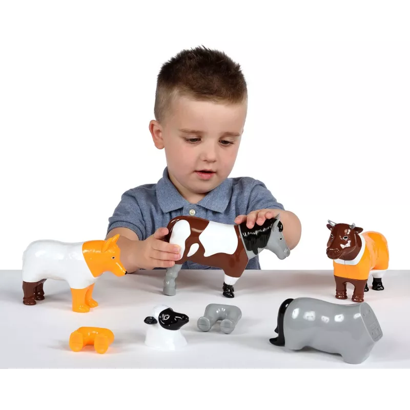 Malblo Magnetic Farm Animals Set magnetinis ūkio gyvūnų rinkinys