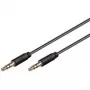 Laidas Wentronic Goobay 3,5 mm Jack, 1 m - kištukas 3,5 mm (3 kontaktai, stereo) > kištukas 3,5 mm (3 kontaktai, stereo) (69117)