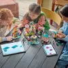LEGO Disney Princess Pilies ir Karališkųjų augintinių statybinis rinkinys 43267 — 787 detalės, 5 minifigūrėlės, nuo 6 metų, 320×460×100 mm