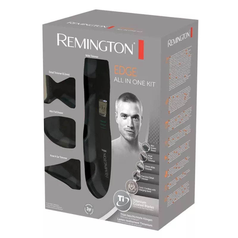 Remington PG6030 - Juoda - 0,2 mm - 1,6 cm - Barzda - Ausys - Nosis