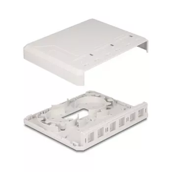 DeLOCK 67052 paviršinio montavimo dėžutė šviesolaidiniams moduliams, 6 prievadai, balta