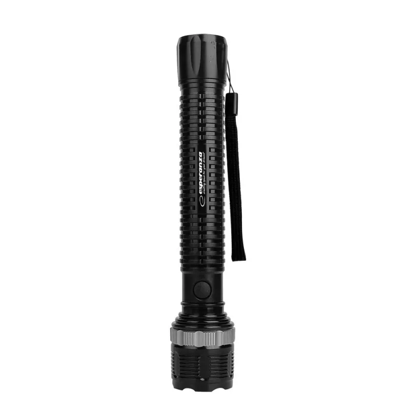 Rankinis žibintuvėlis ESPERANZA Epione XL LED 1,2W 100 lm 100 m Juodas, baterija R20 (3)
