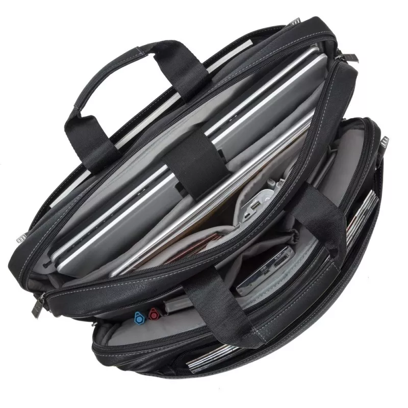 Rivacase Orly 40.6 cm (16 inch) portfelis juodas
