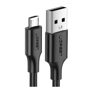 Ugreen 60137 USB 2.0 laidas 1,5 m USB A – Micro-USB A juodas