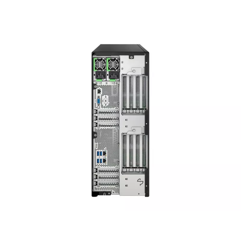 Fsas Technologies Fujitsu PRIMERGY TX2550 M7 - Serveris - bokštinis - dviejų procesorių - 1 x Xeon Silver 4510 / 2.4 GHz - RAM 32 GB - SATA/SAS - Hot-Swap 6.4 cm (2.5 colio)