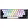 SKILLER SGK50 S4 žaidimų klaviatūra balta/juoda, PT išdėstymas, Kailh Red jungikliai