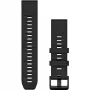 Garmin QuickFit 010-13392-02 Juodas silikoninis dirželis 22 mm