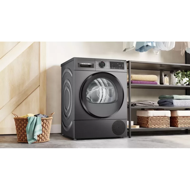 Bosch WQG245DXSN Šilumos siurblio džiovintuvas 9 kg