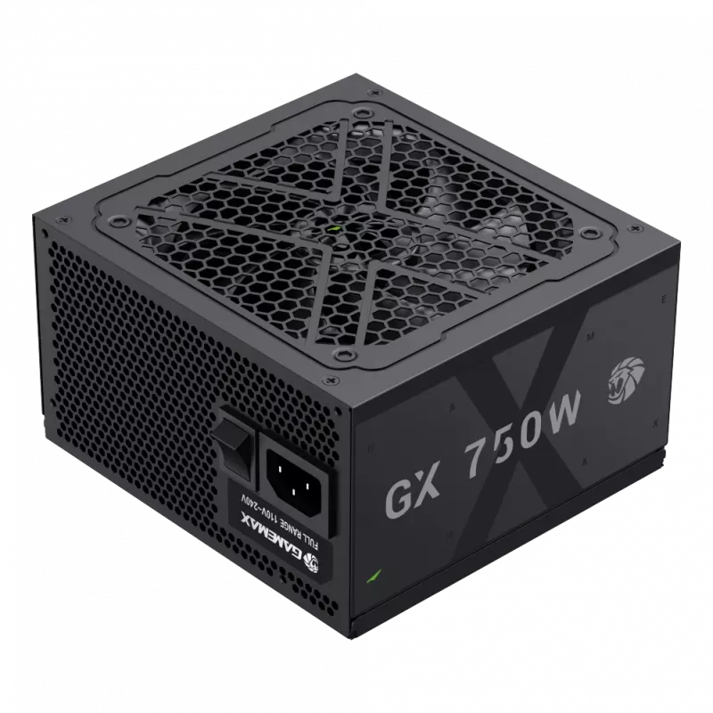 Gamemax GX 750GF 750 W 80 PLUS Gold pilnai modulinis maitinimo šaltinis